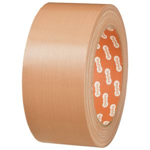 (まとめ) TANOSEE 再生PET布テープ 50mm×25m 1巻 【×15セット】 環境に再生素材を使用した、梱包作業に最適な50mm×25mの布テープが1巻15セットでお得 梱包作業用品のテープ製品、まとめ買い お徳用 でお得なTANOSEEの商品