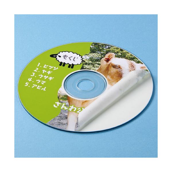 （まとめ） インクジェットDVD／CDラベル（つやなしマット） LB-CDR001N【×10セット】 プロ仕様 オフィス 事務用 の必需品 高品質インクジェット用紙 美しい仕上がり インクジェットDVD／CDラベル（つやなしマット）10セット