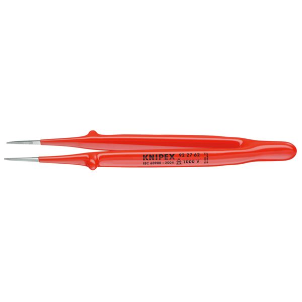 KNIPEX クニペックス 9227-62 絶縁精密ピンセット 150MM 工具 ツール DIY 作業工具 道具 ピンセット 使い勝手抜群 あらゆるシーンで活躍する汎用性抜群の高品質ピンセット 絶縁加工で安心の精密作業をサポート 150mmの使いやすいサイズで、細かな作業も楽々 プロも絶賛の信