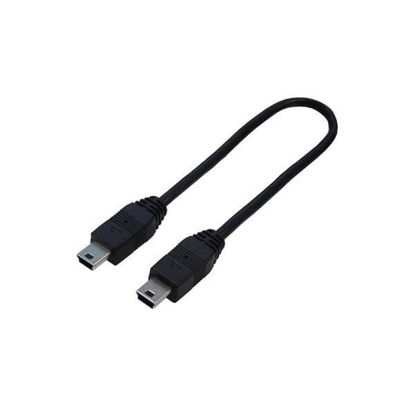 (まとめ)変換名人 USBケーブル 配線 20 mini(オス)to mini(オス) USBM5A/A20F【×10セット】 高速データ転送 USBケーブル 配線 20 mini(オス)to mini(オス) USBM5A/A20F【10個セット】