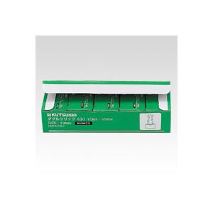 （まとめ） クツワ ダブルクリップ 紙箱入 KUWC3 入 【×10セット】 便利な100個入りと大容量 大型 の10個入りをセットにしました 使い勝手抜群のクツワ ダブルクリップ 紙箱入り KUWC3 入り 大満足の【×10セット】