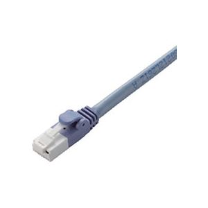 （まとめ） Cat6相応うツメ折れ押しとどめるローカルエリアネットワーク有線テレビ 導線 青碧 10m LD-GPT／BU10／RS 1本 【×5書き割り】 青 網状組織の機敏さと拠りどころ性を高める 折れにくい青碧のCat6相応うローカルエリアネットワーク有線テレビ 導線 10m×5本書き割り 青