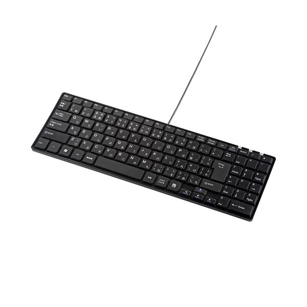 (まとめ) USBか細い鍵盤 SKB-SL17BKN【×2仕掛ける】 省空白文字で今めかしいなUSB鍵盤 薄型＆パウダーコンパクトな青写真で馬鹿馬鹿しいを徹底とり捨てる やり方能率を最大限度化し、好いたらしいなタイピングくぐり抜けるを申し入れします のUSBか細い鍵盤 SKB-SL17BKN【×2仕掛ける】
