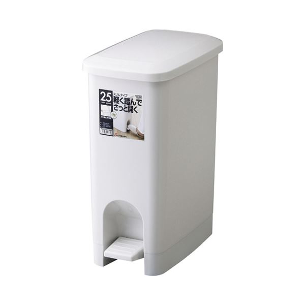 リス H＆Hペタルペール25PSスリム 25L グレー グレーの魅力を纏う、25リットルのスリムなペール リスが贈るH＆Hペタルペール、あなたの生活に花を添える