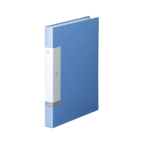 （まとめ） リヒトラブ リクエスト・クリヤーブック A4判タテ型（40ポケット） G3202-14 水 1冊入 【×5セット】 鮮やかな色彩と豊富な整理 収納 で魅了する 多機能クリアファイル A4サイズ（40ポケット） G3202-14 水色 1冊セット【×5セット】