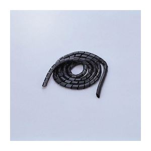 (まとめ) ゴチャゴチャなケーブル 配線 を整理するチューブ BST-12BK【×10セット】 ケーブル整理の魔法 パソコン周辺機器のゴチャゴチャを一瞬で解消する便利なチューブ 絡まりやすさに悩まされる日々から解放され、スッキリとしたデスク環境を手に入れましょう 最新テク