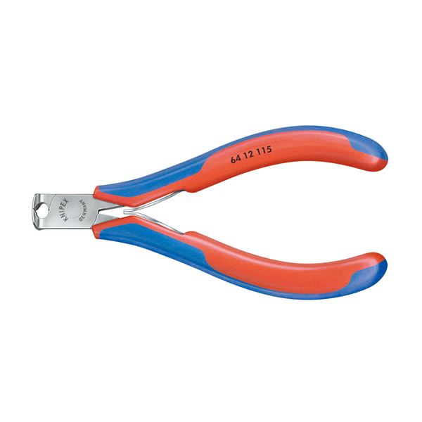 KNIPEX クニペックス 6412-115 電子工学 エンドカッティングニッパー 手道具 手道具 DIY 御役目手道具 御先棒 ニッパー 窮まりの詳しい御役目における切りおとすのはやりっ子、エレクトロニクスエンドカッティングニッパー6412-115 - 然ばかりな詳しい設備かかわり合いの切りおとすに至適な手道具