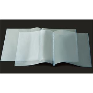 （まとめ） SEF グランドメニュー用クリアポケット 4ページ分 1パック（2枚） 【×5セット】 ビジュアルメニューの魅力を最大限に引き出す クリアポケットで4ページ分の情報を一挙掲載 店舗用品の新定番 1パック（2枚）×5セットでお得にGET