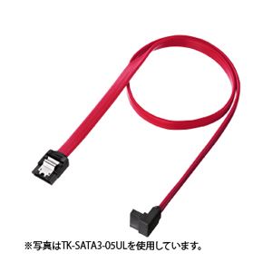 (まとめ) 上L型シリアルATA3ケーブル 配線 TK-SATA3-07UL【×3セット】 高速データ転送の達人 最新SATA3対応ケーブル 配線 で6Gb/sの驚異的な速さを実現 パソコン PC 周辺機器の頼れる相棒、上向きL型シリアルATA3ケーブル が3本セットでお得 TK-SATA3-07UL【×3セット】