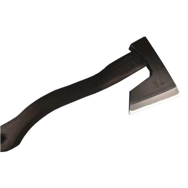 水野製作所 ONO 360X800YR 割込地型鉞 570g 曲焼柄 360mm 工具 ツール DIY 作業工具 道具 斧 切れ味抜群 驚きのパワー 水野製作所の究極鉞 力強い振り下ろしで木を割り、曲焼柄が握りやすく使いやすい 重量感のある570gで、確かな手応えを実感 ONO360X800YR、360mmの刃であ