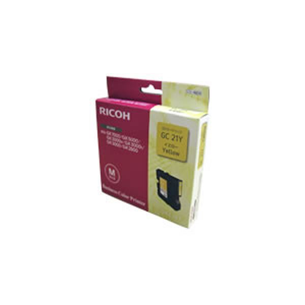 【業務用5セット】【純正品】 RICOH リコー インクカートリッジ/トナーカートリッジ 【GC21Y Y イエロー】 ×5セット 黄 鮮やかな黄色のインクトナーカートリッジ ビジネスに最適な5セット 高品質な純正品で安心のRICOH 色彩豊かなGC21Y Yイエロー×5セット 仕事を彩る、輝