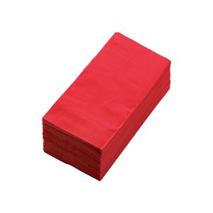 (まとめ) カラーナプキン 2PLY 8つ折 イタリアレッド 2PLU-28C-R 1パック(50枚) 【×10セット】 赤 鮮やかなイタリアレッドの2層カラーナプキン、まとめて50枚 華やかな食事体験を提供し、使いやすい8つ折り 飲食店から家庭まで幅広く活躍 お得な10セットで清潔な食卓を演