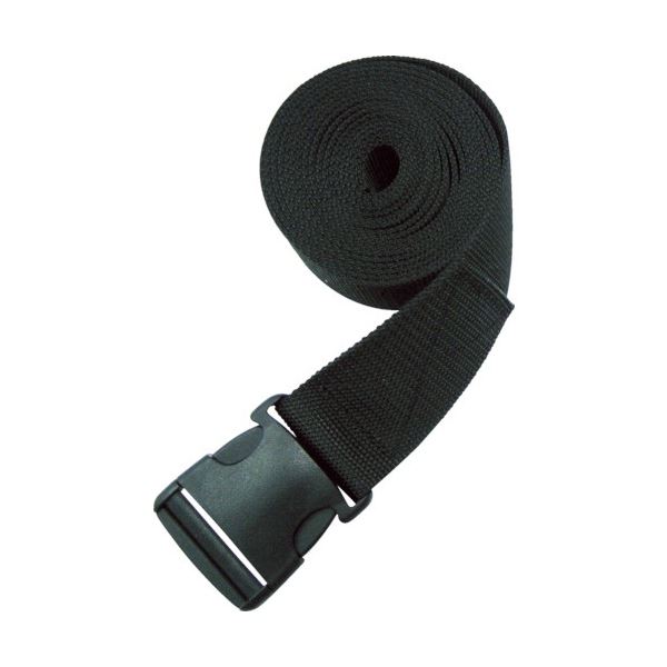 (まとめ) TRUSCO 樹脂バックル付結束ベルト 50mm TLB-PT-KB50 1本 【×3セット】 自在に調節できる 便利な50mm幅の樹脂バックル付き結束ベルト、3本セット