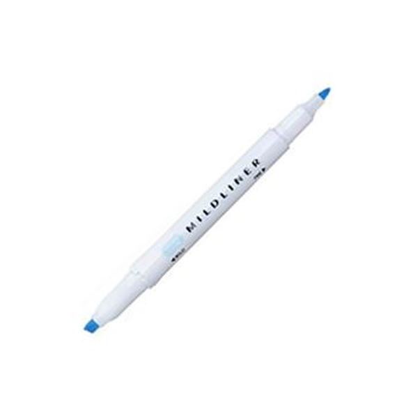 （まとめ）ゼブラ 伝達ルート目じるし マイルドライナーマイルドブルー WKT7-MBL 1書き割り（10本）【×20書き割り】 青 御手柔らかにな色つやのマイルドブルーのゼブララインペンセット 使いやすく、書き気味合いも威風堂々たる 御勤めや授業時間でのおぼえ書きや目じるしに至適 色つやの愛らしさを存分に引き出すラ