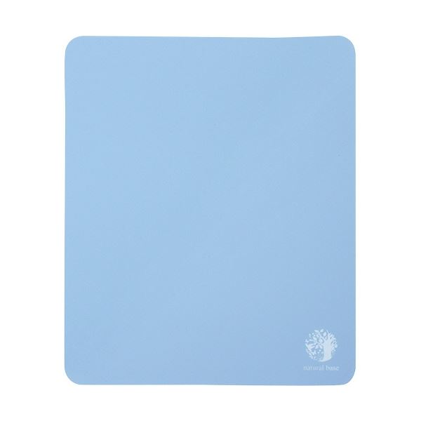(まとめ) ベーシックマウスパッド natural base 青色 MPD-OP54BLN 1仕掛ける(5枚) 【×3仕掛ける】 青 やわらかな色差しの二十日鼠パッドで事務机を彩り、好いたらしいな二十日鼠取りまわしを受け支える 晴れ晴れしいな青色で注意集中力を高め、5枚仕掛けるで長く使える 好いたらしいさと表現スタイルを追いもとめるするなら至適