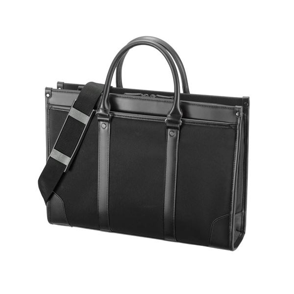 ビジネス・就活PC パソコン バッグ BAG-C41BK ブラック 黒 ビジネスや就活に適したシンプルなデザインのPC パソコン バッグ ビジネスパーソン必携のアイテム ブラックカラーでスタイリッシュに あなたのビジネススタイルを引き立てる一品 黒|夢の小屋