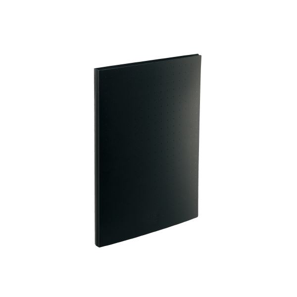(まとめ）LIHITLAB 名刺帳 A4 300枚用 黒 A-5042-24【×10セット】 ビジネスの名刺を一括整理 大容量300枚収納可能なA4サイズの名刺帳 スタイリッシュな黒でオフィスにもぴったり 使いやすさと高品質を兼ね備えた名刺管理アイテム 仕事の効率アップに欠かせないアイテムで