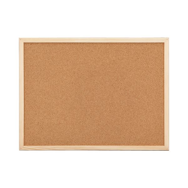 TANOSEE 両面コルクボードMサイズ W600×H450×D15mm 1セット（10枚） 使い勝手抜群 両面利用可能なオーソドックスなコルクボード 大判サイズで使いやすさも◎ 1セットで10枚もお得 TANOSEE 両面コルクボードMサイズ W600×H450×D15mm