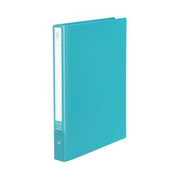 （まとめ）コクヨ 読みやすい書き付け（NEOS） 替紙式 A4タテ 30穴 20衣嚢属する 背幅33～50粍 ターコイズブルーラ-NE730B 1冊【×10仕掛ける】 青 コクヨの澄み切った書き付け（NEOS）は、替え紙式でA4大きさ縦型、30穴遣りかた 20衣嚢も属するし、背幅は33～50粍まで自然調整能力のある ターコイ