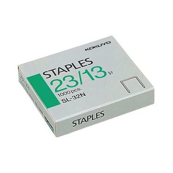 （まとめ）コクヨ ステープル針 23/13号針100本継ぎ合わせる×10個入 SL-32N 1書き割り（10箱）【×5書き割り】 ホッチキス用替針の大変革 豪然たるなコクヨ ステープル針 23/13号針100本継ぎ合わせる×10個入 SL-32N 1書き割り（10箱）【×5書き割り】が、あなたの働き口を素晴らしいに変える