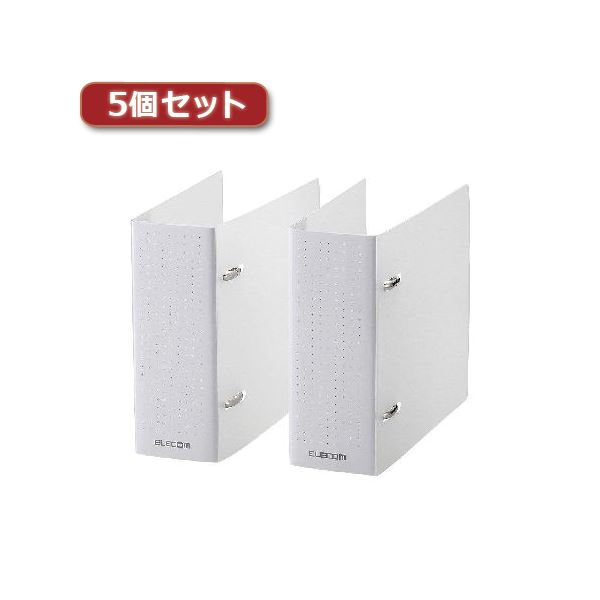 （まとめ）5個セット DVD・CD不織布ケース専用ファイル（2冊入り） CCD-B02WCR CCD-B02WCRX5【×2セット】 DVD・CDを整理整頓 便利な2穴付き不織布ケースファイリングセット 5個セットでお得 のDVD・CD専用ファイル2冊入り