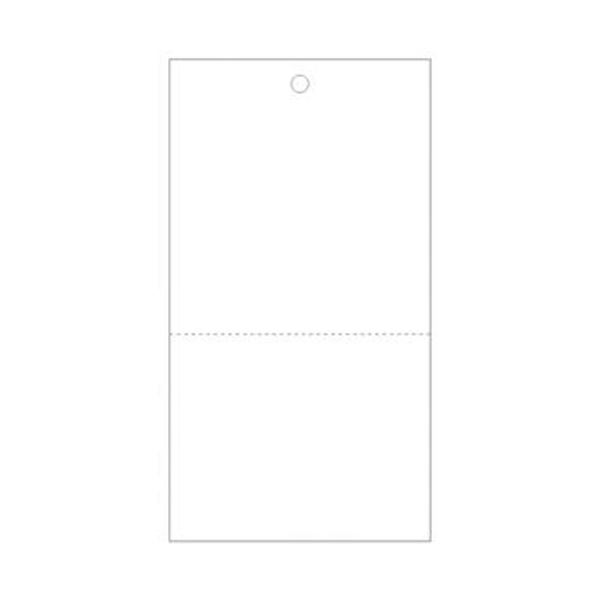 （まとめ）ササガワ 業務用提げ札 糸なし白無地ミシン目入 18-1506 1箱（500枚）【×5セット】 革新的なデザインの糸なし値札 ビジネスに最適なササガワの提げ札 白無地でミシン目入り 1箱に500枚 ×5セットでお得