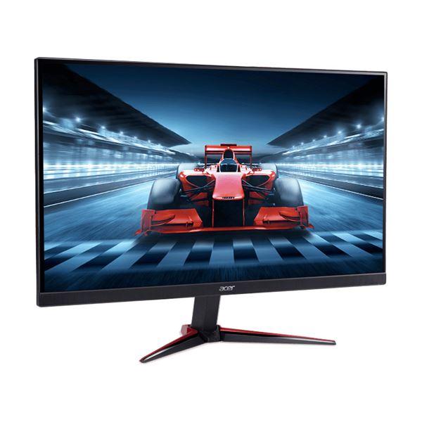 Acer Nitro 27型ワイド液晶ゲーミングディスプレイ VG270Sbmiipfx（IPS/非光沢/1920×1080/フルHD/16：9/250cd/2ms/FreeSync/HDMI/DisplayPort） VG270Sbmiipfx 究極のゲーム体験を叶える27インチワイドディスプレイ 美しい映像とスムーズな描写で没入感を高める 高輝度IPS