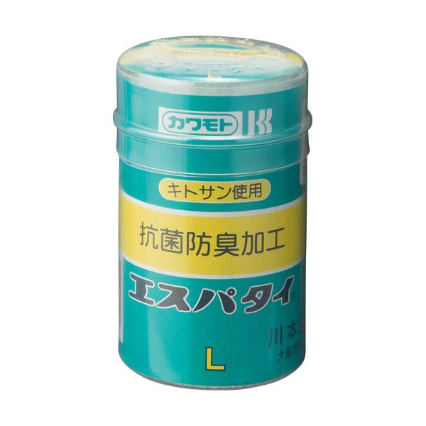 （まとめ）カワモト 抗菌 もの堅い エスパタイ L 6.5cm×4m 1巻【×30仕掛ける】 巻きやすく抗菌 成り行きもある、6.5cm×4mのお得な仕掛ける もの堅いな引っつれを守り、好いたらしいな一巻きを現実化