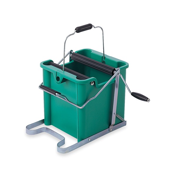 モップ絞り器 清掃用品 B型 ハンドルタイプ 容量：約14L 幅48×奥行40.5×高さ28.8cm 掃除用品 生活雑貨 お掃除用品 手を汚さずにモップ糸を洗い、絞ることができるハンドル式モップ絞り器 清掃用品の新定番で、業務用・施設・店舗に最適 広範囲の清掃に対応し、コンパクト
