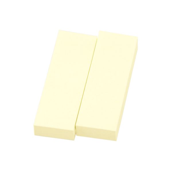 (まとめ) 百獣の王事務器ふせん［リペタ］ 貼ってはがせるおぼえ書き 76.2×25.4粍 黄色 RL-101容器に並べる（2冊） 【×50書き割り】 黄 百獣の王事務器のふせん［リペタ］は、超豪然たるなねばり着く力で貼り付き添い人、飾り気の無いにはがせます 大きめの76.2×25.4粍大きさで目立つ黄色色つや 2冊入