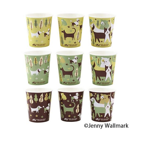 (まとめ) サンナップ JWドッグカップ 90ml(3オンス) C9050JWD 1セット(500個：50個×10パック) 【×3セット】 うがいに最適な3オンスカップ 9種類のカラフルなデザインで、毎日が楽しくなる サンナップ JWドッグカップ、90ml(3オンス)、1セット(500個：50個×10パック) 口