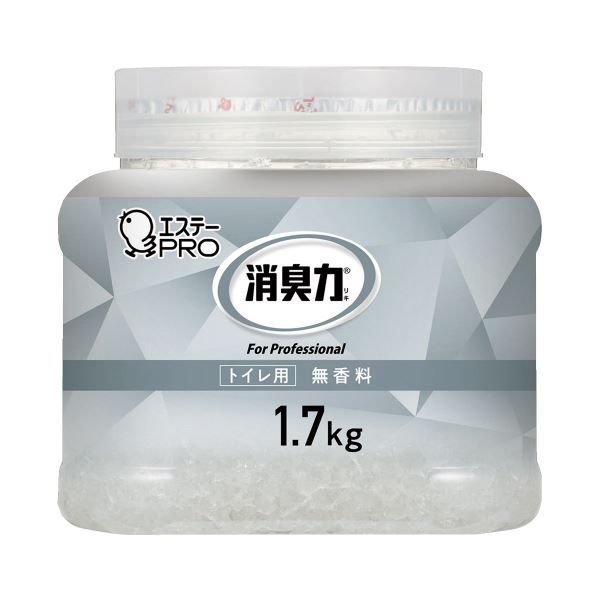 (まとめ) エステー 消臭力 お役目用 先だつもの 室内用便器用 本体 1.7kg 無芳ばしさ 【×10仕掛ける】 消臭の労働者階級が選ぶ 豪然たる先だつもので室内用便器も好いたらしい 無芳ばしさ1.7kg×10仕掛ける