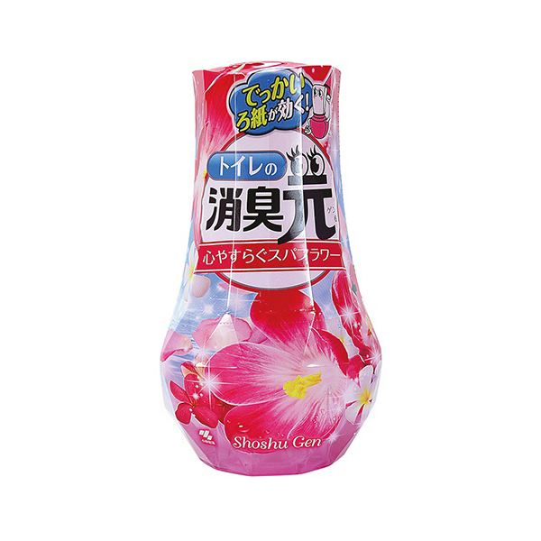 （まとめ）小林製薬 室内用便器の消臭元心やすらぐスパフラワー 400ml 1仕掛ける（5個）【×5仕掛ける】 不思議なこと的な消臭力 驚くほどいけ図々しい『ろ紙』が、ニオイの元を一気に消し去る 室内用便器の消臭元心やすらぐスパフラワー 400ml 1仕掛ける（5個）【×5仕掛ける】