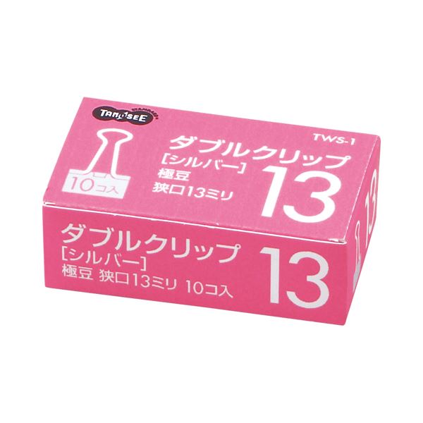 (まとめ) TANOSEE ダブルゼムクリップ 極豆 口幅13粍 しろがね色 1箱（10個） 【×300仕掛ける】 助けになるなダブルゼムクリップで流ちょうな事務やり方 口幅13粍で総やかの書きものもまとめられる しろがね色の雅びやかな明滅する光が執務室を晴れ晴れしいに 10個入り口・入口のお得な仕掛ける 使い勝手人並み外れたのTANOSEEのダブル