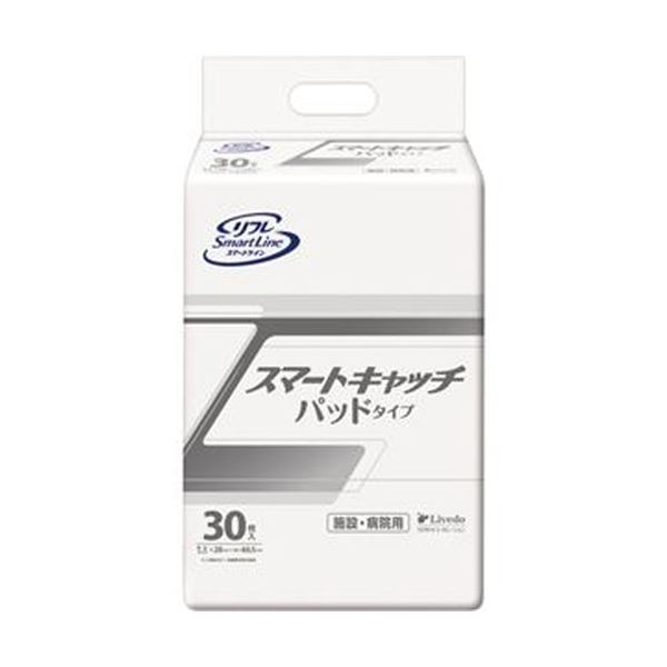 （まとめ）リブドゥコーポレーション リフレスマートキャッチ パッド手合い 1風呂敷き包み（30枚）【×10仕掛ける】 肌に御手柔らかに、使い分かりやすいパッド手合い 不可思議の30枚入り口・入口×10仕掛ける あなたの肌をリフレッシュするスマートキャッチパッド