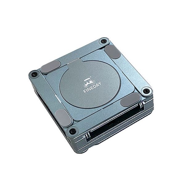 FINEDAY ファインデイ Foldable Stand 88mm 折り畳み式スタンド FD22351-88 自在な角度調節と360度回転が可能なコンパクトなアルミスタンド フリーダムスタンド 折りたたみ式で持ち運びも便利 88mmのスリム設計で、どんな場所でも使いやすい あなたのライフスタイルに合わ