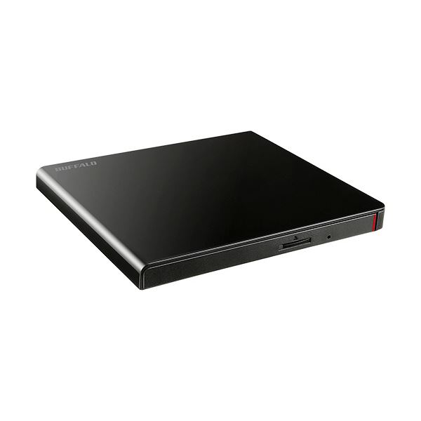 バッファロー USB2.0用ポータブルDVDドライブ 軽量コンパクトタイプ 書き込みソフト付属 Windows/Mac両対応 ブラックDVSM-PLV8U2-BKB 1台 黒 持ち運びに便利な軽量コンパクトUSB2.0ポータブルDVDドライブ Windows/Mac両対応で書き込みソフトも付属 ブラックカラーのDVSM-PL