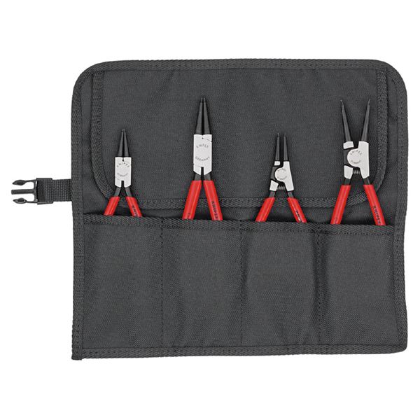 KNIPEX クニペックス 001956V01 スナップリングプライヤー セット 4本組 工具 ツール DIY 作業工具 道具 プライヤー プロフェッショナルが選ぶスナップリングプライヤーの究極セット 確かな品質と使いやすさで、あらゆる作業に対応 4本のプライヤーが揃い、仕事をサポート