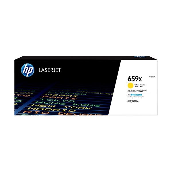 日本HP(ヒューレット・パッカード) HP659X トナーカートリッジ 黄色 W2012X 1個 黄 高性能な黄味がかったのレーザ印刷者用トナーカートリッジ、鮮度と拠りどころ性を追いもとめるした労働者階級遣りかた、職業的な仕上がりを現実化 黄