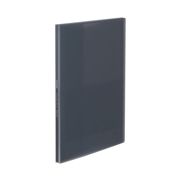 （まとめ）コクヨ クリヤーブック（Glassele） 固定式 A4タテ 20ポケット ブラック ラ-GL20D 1冊 【×20セット】 黒 目立たない傷を隠すシボ加工カバー コクヨのクリヤーブック（Glassele）が進化 固定式で使いやすいA4タテサイズ、20ポケット搭載のブラックカラー ラ-GL20
