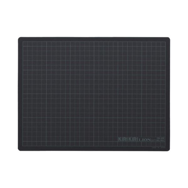 (まとめ) ライオン事務器 カッティングマットKIRIKIRI 再生PVC製 320×240×1.2mm グレー CM-30K 1枚 【×30セット】 作業台にもなる高い耐久性 頑丈 な裏面 ライオン事務器のカッティングマットKIRIKIRIは再生PVC製で、グレーの320×240×1.2mmサイズ 1枚で30セット