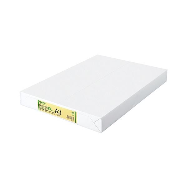コクヨ PPC パソコン カラー用紙(共用紙) A3 黄 KB-KC38NY 1セット(1500枚：500枚×3冊) 長期保存に最適 酸化から紙を守る優れた耐久性を持つ中性紙 鮮やかな黄色で目を引く コクヨのPPC パソコン カラー用紙(共用紙) A3サイズ 1セットで1500枚も 使い勝手抜群 500枚×3冊