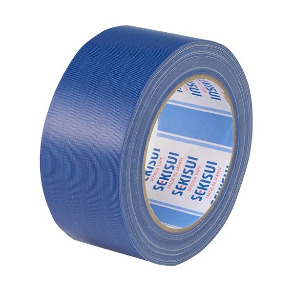 積水化学 布テープ No.600Vカラー 50mm×25m 青 N60AV03 1セット(30巻) 柔軟で切れ味抜群の布テープ 青いN60AV03、積水化学のNo.600Vカラー、50mm×25m、30巻セット