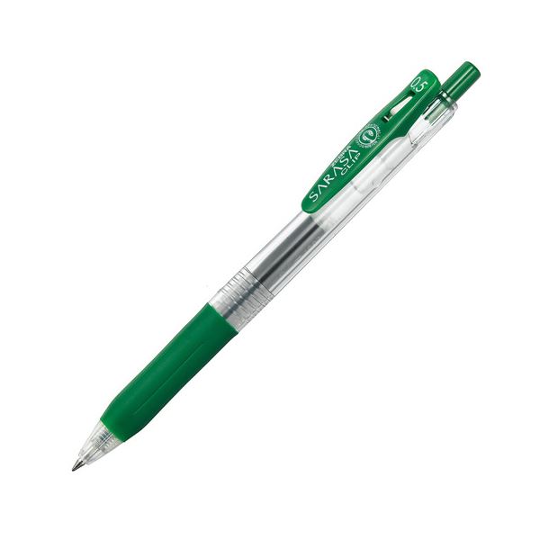 (まとめ) ゼブラ ゲルインクボールペン サラサクリップ 0.5mm ビリジアン JJ15-VIR 1本 【×100セット】 鮮やかな0.5mmのビリジアンカラーで、使いやすく抜群の書き心地 まとめて100セットでお得にGET ゼブラのゲルインクボールペンが筆記体験を変えます 仕事も勉強もクオ