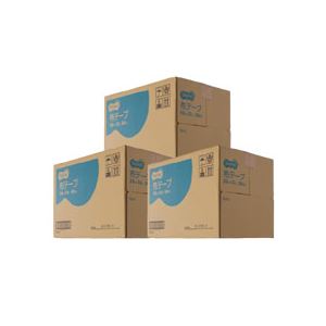 TANOSEE 布テープ 重梱包用 50mm×25m 1セット（90巻） 究極の使い勝手を追求した、頼れる布粘着テープ 高い耐久性 頑丈 な重梱包に最適な50mm×25mの1セット（90巻）