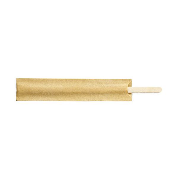 （まとめ）TANOSEE ウッドマドラー160粍 紙袋入 1容器に並べる（100本）【×20書き割り】 1容器に並べるに100本入り口・入口、紙袋に包まれた雅びやかな160粍白木突っ支い棒