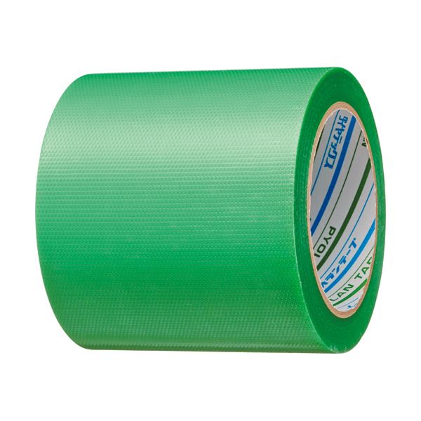 ダイヤテックス パイオランクロス粘着テープ 塗装養生用 100mm×25m 緑 Y-09-GR-100 1セット（18巻） 糊残りナシ 強力粘着でピタッと密着 塗装養生に最適なグリーンテープ ダイヤテックスのパイオランクロス粘着テープ100mm×25m、18巻セット 15,756円