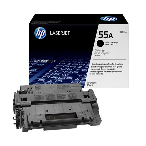 日本HP(ヒューレット・パッカード) 55A プリントカートリッジ 黒 CE255A 1個 高品質なレーザープリンタ用トナーカートリッジ 卓越した印刷品質を提供する55Aプリントカートリッジ 黒いインクのCE255A、メーカー純正品 信頼性と耐久性を兼ね備えた1個 効率的な印刷作業とク