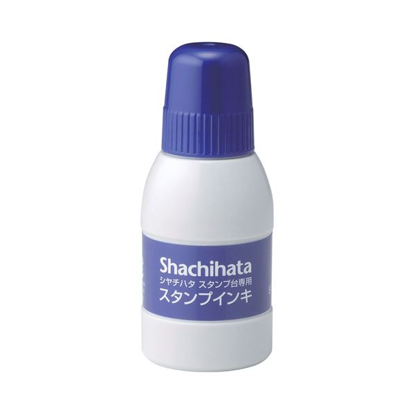 (まとめ) シヤチハタ スタンプ台専用補充インキ 40ml 藍色 SGN-40-B 1個 【×30セット】 印章のための補充液、スタンプ台専用インキ、40mlの藍色 1個のパッケージで30セット スタンプ台をいつでも鮮やかに保ち、印影をより美しく