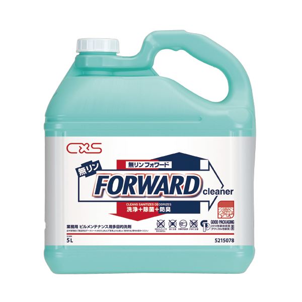 (まとめ)シーバイエス 無リンフォワード 5L 1個 【×3セット】 水で洗える ウォッシャブル 床のための究極の洗浄剤 あらゆる場所に使えるマルチクリーナー ガラスや鏡以外の全ての場所をピカピカに シーバイエス 無リンフォワード 5L 1個【×3セット】